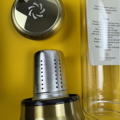 Infusor de viaje botella de vidrio de té Carl F. Bucherer 2024 - Imagen 12 de 13