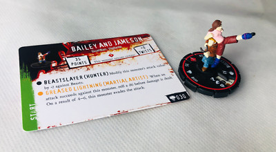 HorrorClix Bailey und Jameson #030 rot Figur Modell Vintage Horror Clix