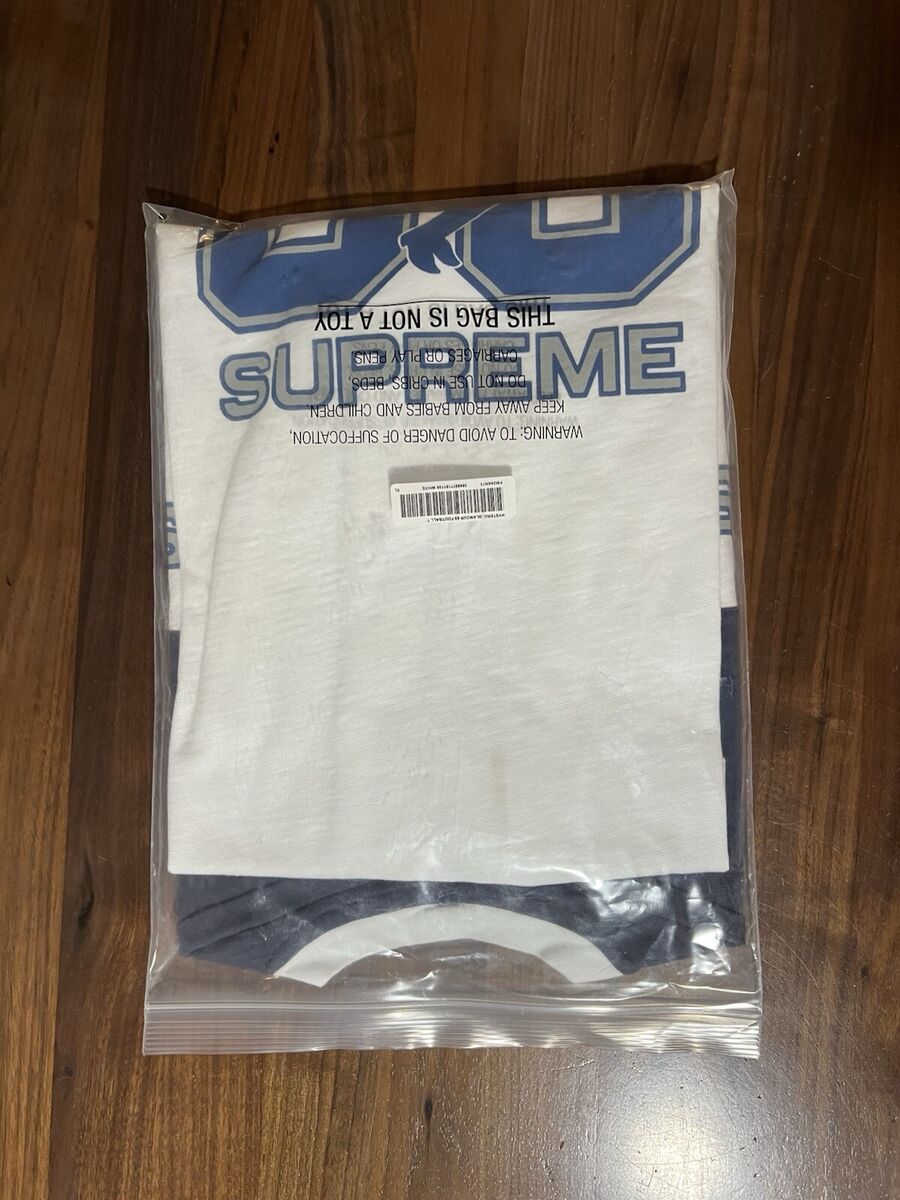 SUPREME®/HYSTERIC GLAMOUR 69 FOOTBALL TOP JERSEY White FW24 SUPREME®/HYSTERIC GLAMOUR 69 FOOTBALL TOP JERSEY White FW24