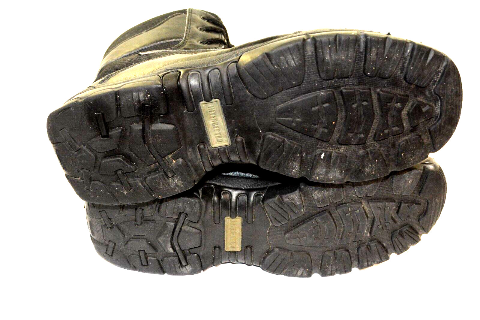 Interceptor Black Force Tactical Work Leather Boo… - image 7