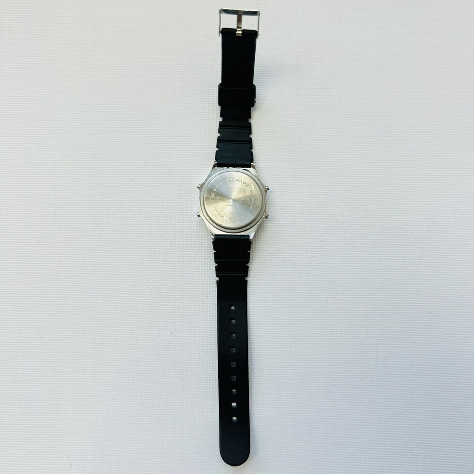 Vintage Innovative Time Men's Digital Watch Silver Black Sport Band MDW195 eBay