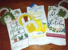 "Full" Dish Towel w/ring YOUR CHOICE-ONLY LEMON LEFT 
