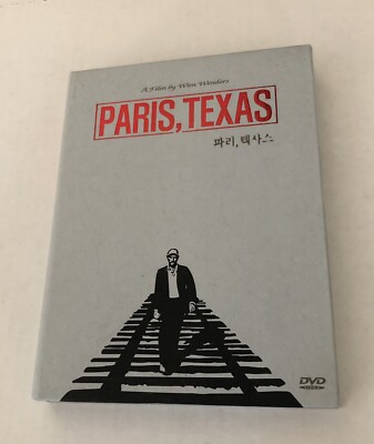 Paris, Texas DVD Wim Wenders Collector's Korea Region 3 w/ Production Booklet