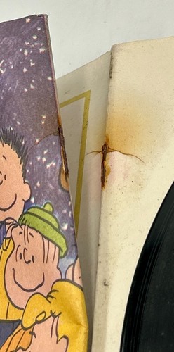 1977 A Charlie Brown Christmas by Charles M. Schulz Read-Along Book & Record - 第 9/9 張圖片