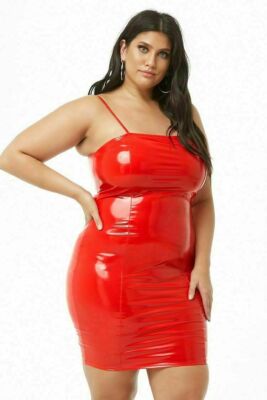 plus size red vinyl dress Unique Vintage Plus Size 1960s Red & Pink Floral Ohara Swing Dress