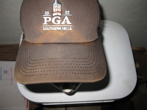 PGA Championship 2022 Southern Hills Hat Imperial osfm USED READ - Picture 3 of 10