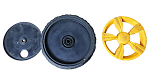 Rad Hinten für McCulloch M46-125 R  Rasenmäher