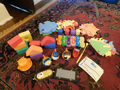 Lot Alex RubaDub Tub Tunes Water Xylophone Play Music In Pool Tub Boat  Blocks - Main Image