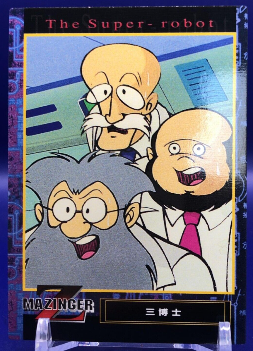 Dr. Nossori Morimori Sewashi 78 Mazinger Z Card Amada 1997