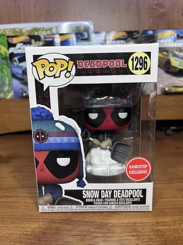 Funko POP! Snow Day Deadpool Gamestop Exclusive #1296