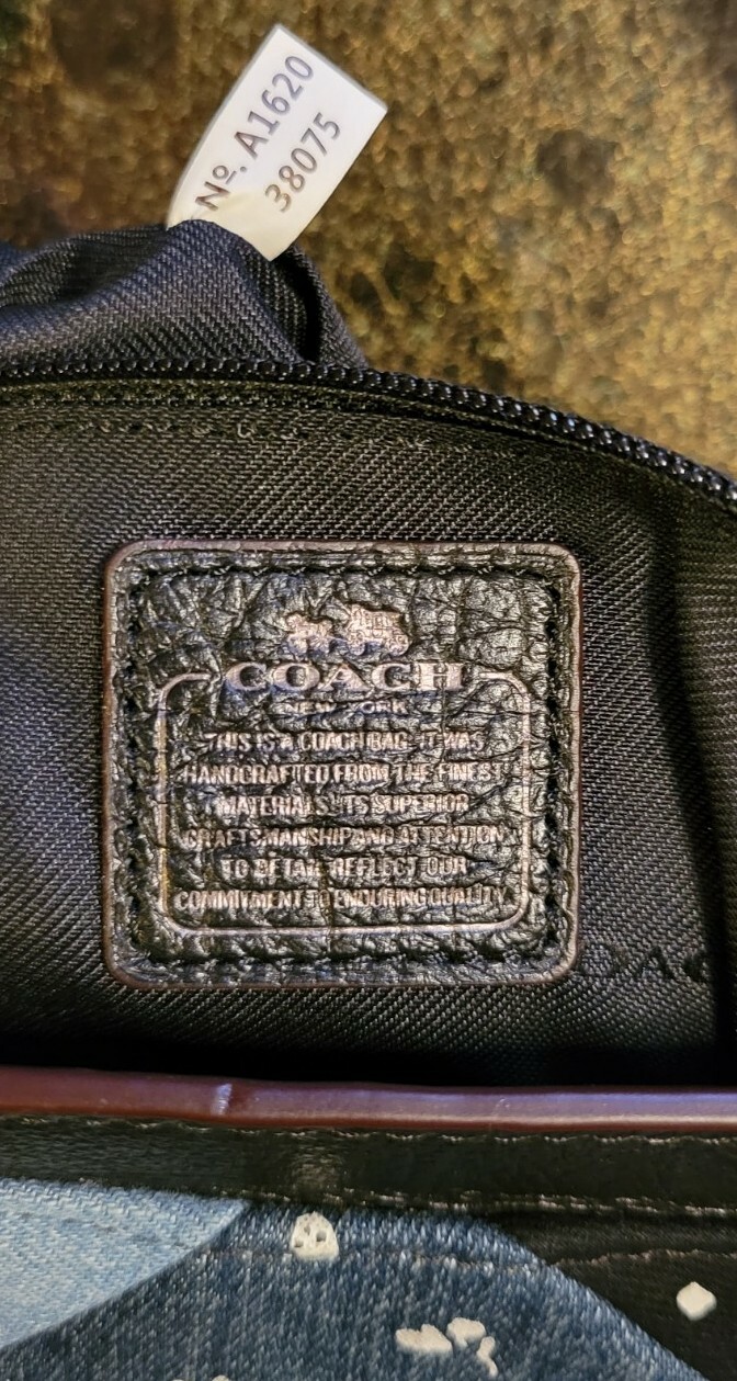 COACH SWAGGER PATCHWORK CARRYALL MULTI-COLOR SATC… - image 5