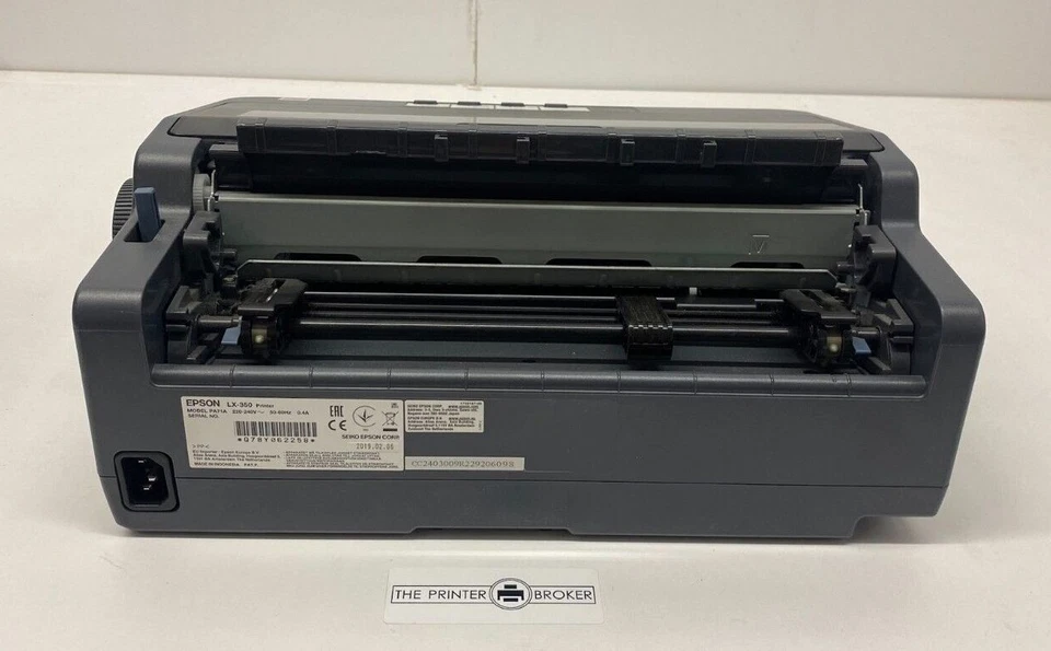 Epson LX-350 A4 Mono Dot Matrix Printer C11CC24032 - Image 3 of 4