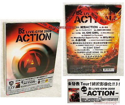 B'Z (BZ) LIVE GYM 2008 ACTION Taiwan 2-DVD | eBay