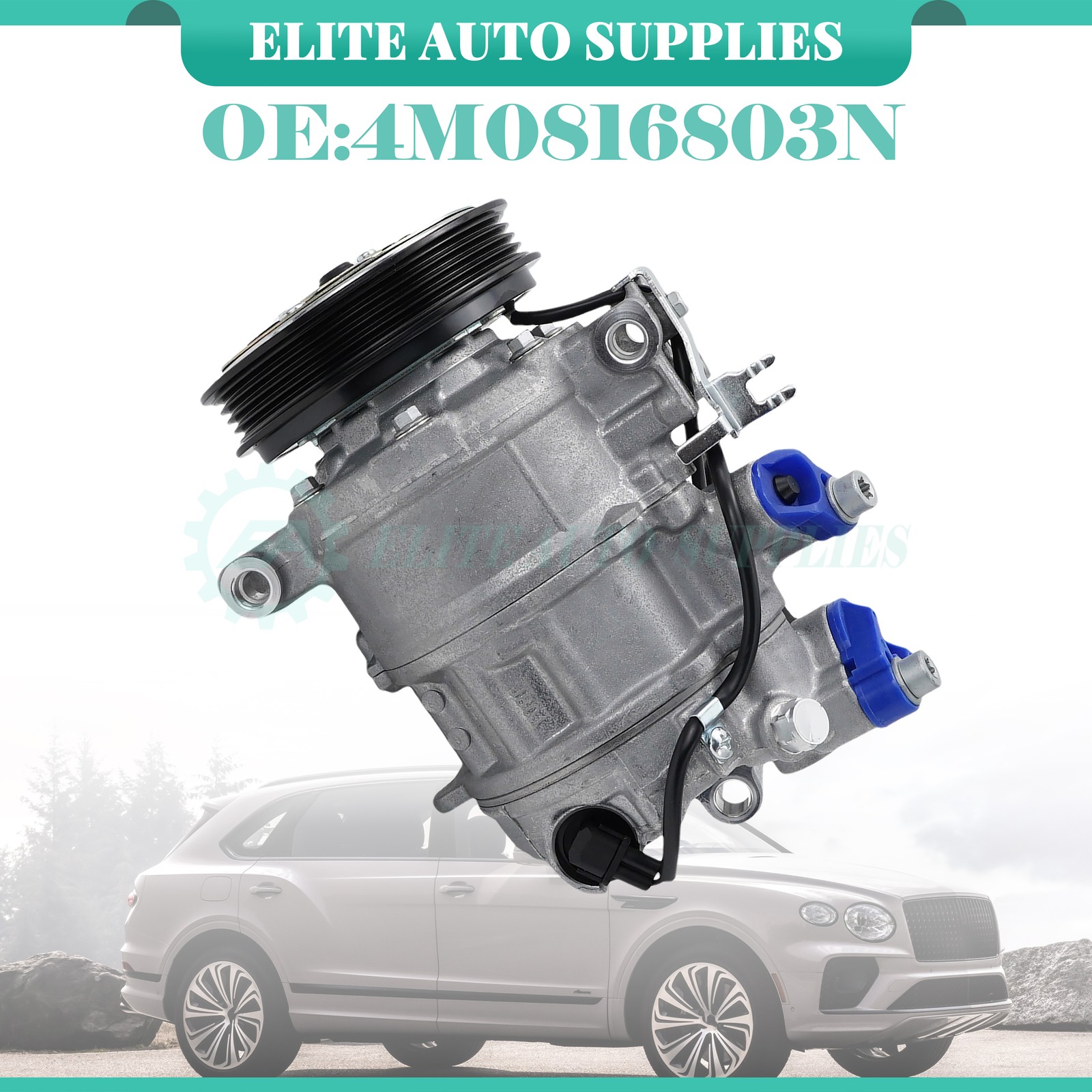 NEW For 2017-2023 Bentley Bentayga W12 6.0L 4M0816803N A/C Compressor