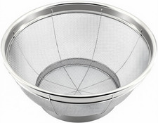 Fine Mesh Strainer for Kitchen, 3 Quart Stainless Steel Colander Bowl  Idea