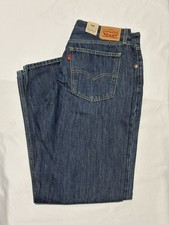 Levi's Women's Low Pro Straight Leg Mid Rise Relaxed Blue Jeans SIZE 31 NWT zips