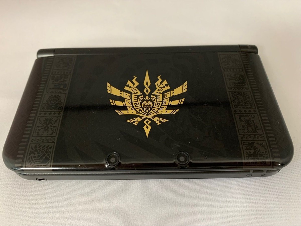 Nintendo 3DS XL LL Monster Hunter 4 Gore Magala Black Console only