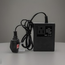 Brand new 200W voltage converter,  220V 240V  to 100V 120V, UK 3pin Plug