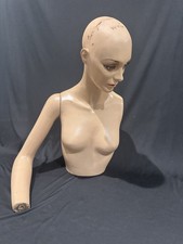 Vintage Mannequin w/Eyelashes and Arm