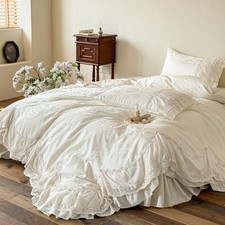 4pcs/lot Bedding Set 100S Pure Cotton Quilt Cover Flat Sheet 2 Pillowcases Dream