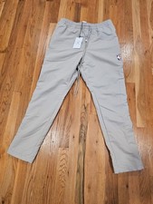 Nike x Fear Of God NBA Nylon Warm Up Pants SZ M String Bottoms Beige CU4684-271