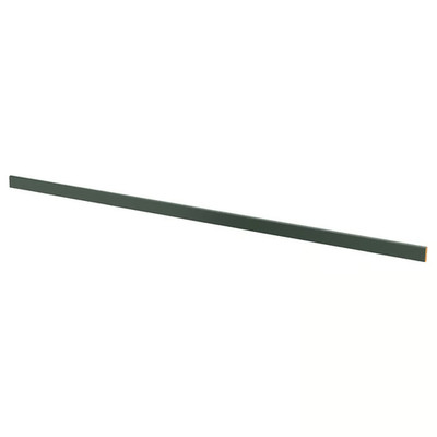 Rounded deco strip, deep green, 87 ''
