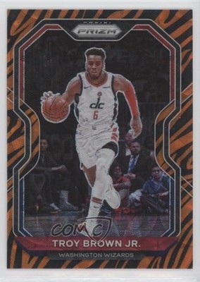 2020-21 Panini Prizm Choice Tiger Stripes Prizm Troy Brown Jr #127 0el