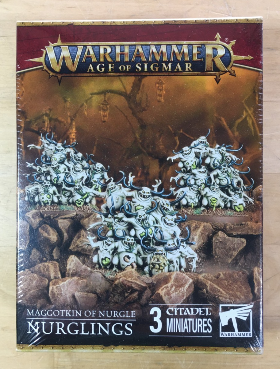 Nurglings Maggotkin of Nurgle Warhammer Age of Sigmar NIB - 97-18