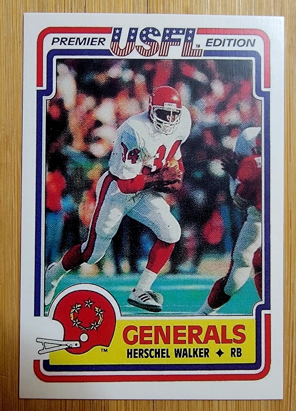 1984 Topps USFL - Herschel Walker #74 (RC)