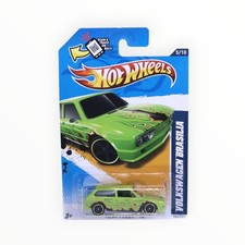 Hot Wheels Volkswagen Brasilia 155/247 - Lime - 2012 Mainline B