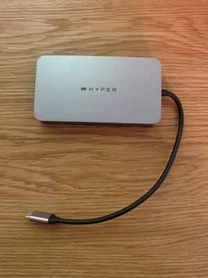HyperDrive Dual 4K HDMI 10-in-1 USB-C Hub MacBook M1 M2 M3 HDM1H