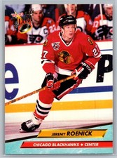 #41 Jeremy Roenick 1992-93 Ultra Chicago Blackhawks