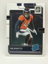 2022 Panini Donruss Optic #270 Nik Bonitto Rated Rookie RC Denver Broncos
