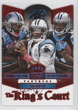 2014 Panini Crown Royale The King's Court Red Cam Newton DeAngelo Williams 00e5