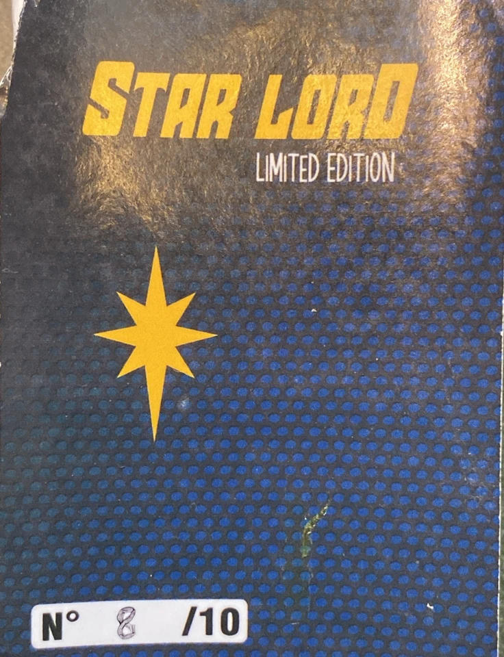 Lego Marvel Super Heroes Custom Star Lord Minifigure Pad Fantasy Bricks Rare /10 - Image 4 of 4