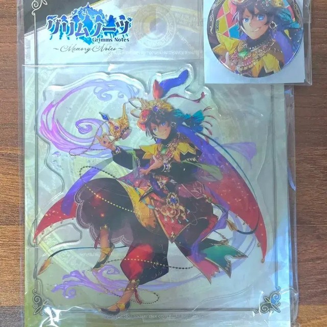 Square Enix Chaos Aladdin Acrylic Stand Figure & Badge New