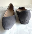 Talbots Women's Grey Suede slip on pumps flats shoes sz 8.5M — photo 4