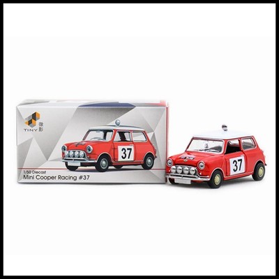 TINY 15 MINI COOPER MK 1 Red ( 37 ) NEW DIECAST CAR 1/50 HONG KONG City Die-cast