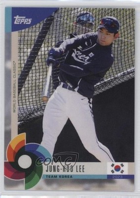 2023 Topps World Baseball Classic Global Stars Jung-Hoo Lee #38 0lz4