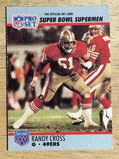 1990-91 Pro Set Super Bowl 160 #63 Randy Cross