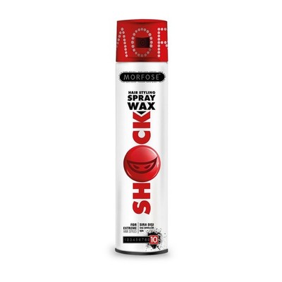 Morfose Shock Spray Wax 300ml Haarspray Wachs Extra Strong Halt