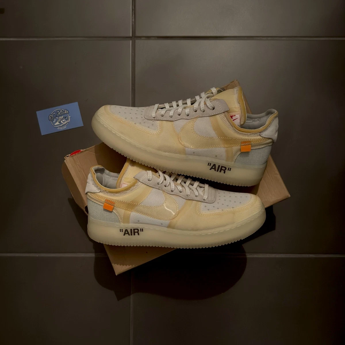 Preços baixos em Nike Off-White x Air Force 1 Low The Ten | eBay