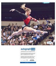 Shawn Johnson AUTOGRAPH Signed USA Gymnastics Olympic Gold 8x10 Photo ACOA