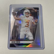 2025 Panini Prizm Draft Picks - Quinn Ewers #126 Silver Prizm (RC)