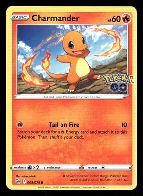 Charmander 008/078 Pokemon GO LP
