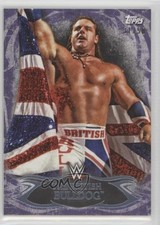 2015 Topps WWE Undisputed Purple 31/50 The British Bulldog #53 3j2