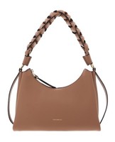 Coccinelle Boheme Grana Double Shoulder Bag M Schultertasche Skin / Gazpacho Neu