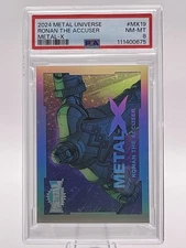 2024 Skybox Marvel Metal Universe Avengers Metal-X Ronan The Accuser MX19