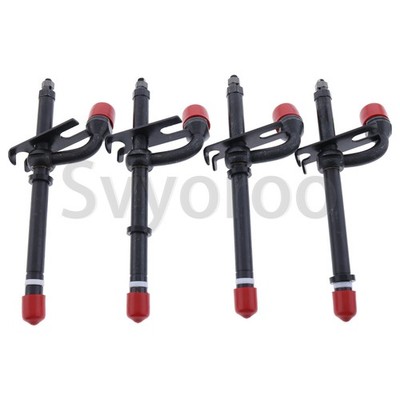 4× Fuel Injector AR89564 For John Deere 210C 290D 300B 301A 310 450B 480B 555G