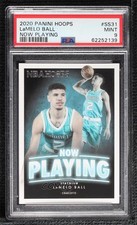 2020-21 Panini NBA Hoops Now Playing LaMelo Ball #SS-31 PSA 9 MINT 0c6